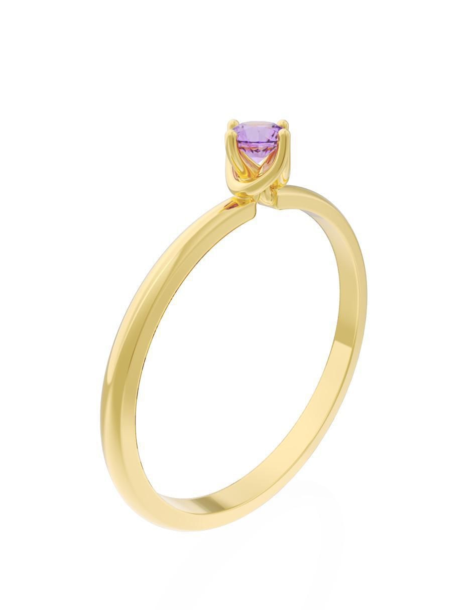 Anillo de compromiso 14 k Eternidad 2025 2