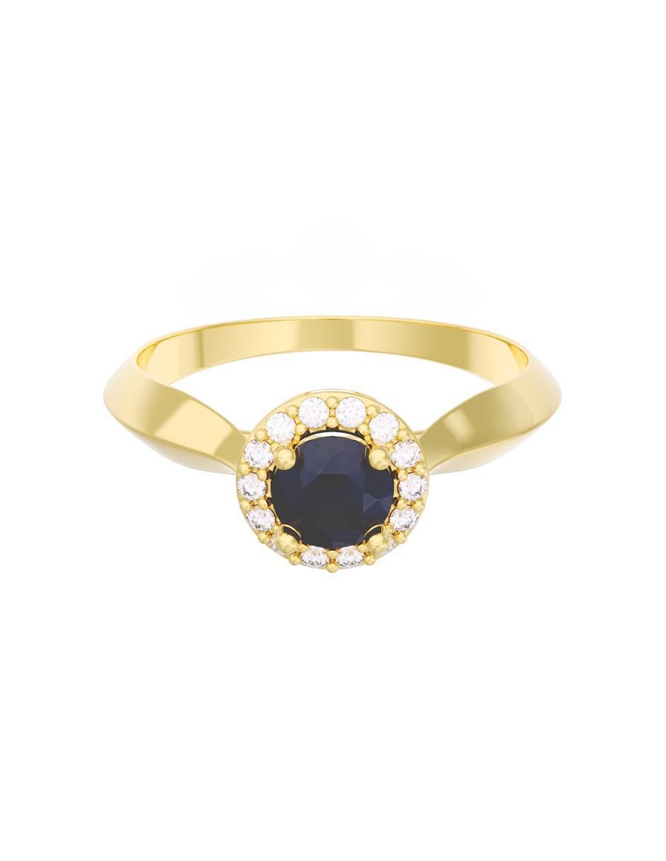 Anillo de compromiso 10 k Eternidad