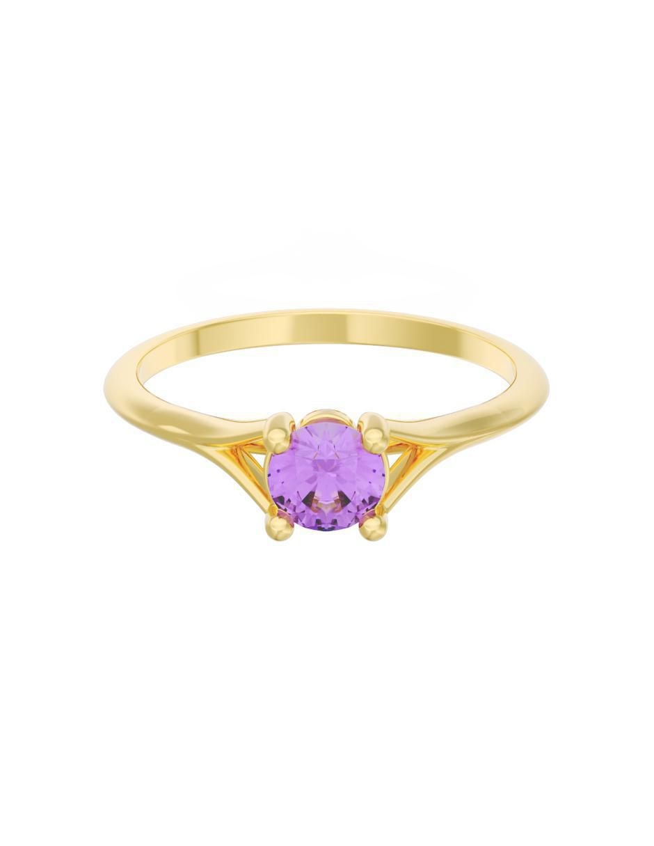 Anillo de compromiso 10 k Eternidad
