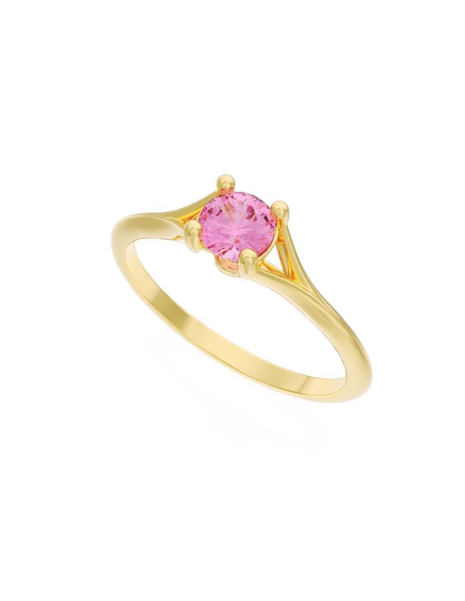 Anillo de compromiso 10 k 4