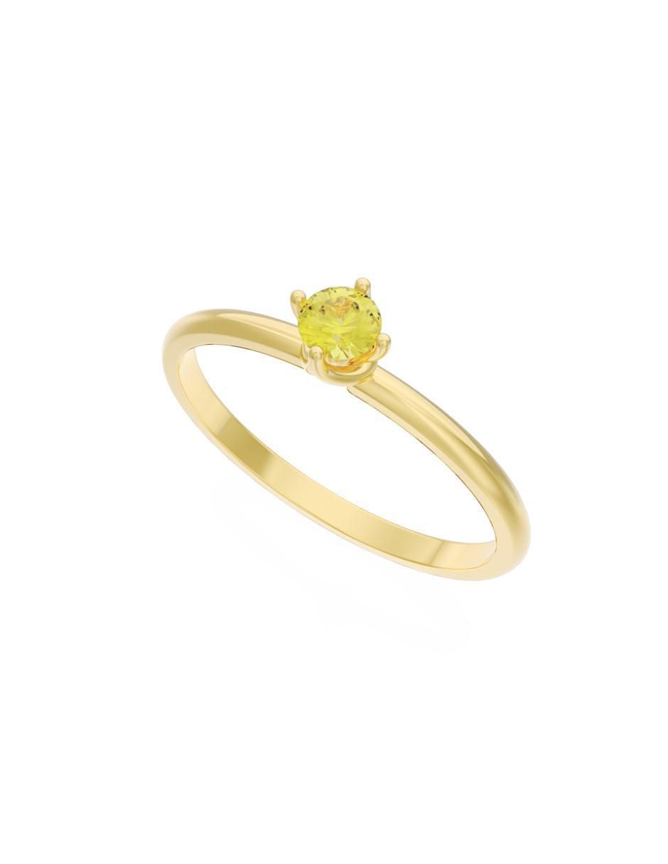Anillo de compromiso 10 k 4