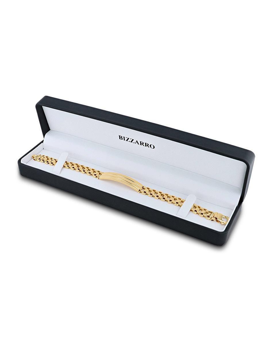 Esclava de oro amarillo 14 K acabado brillante 4