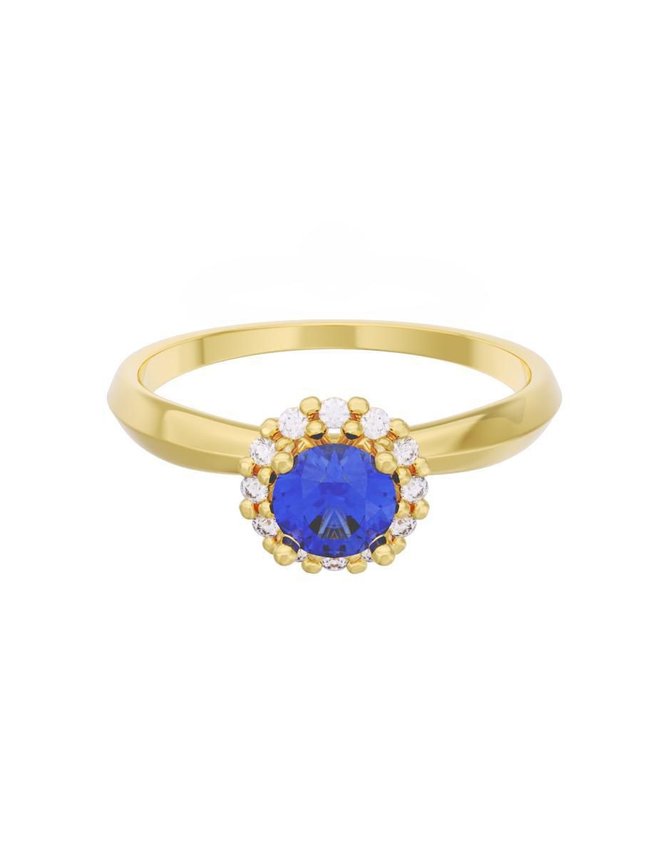 Anillo de compromiso 10 k Eternidad