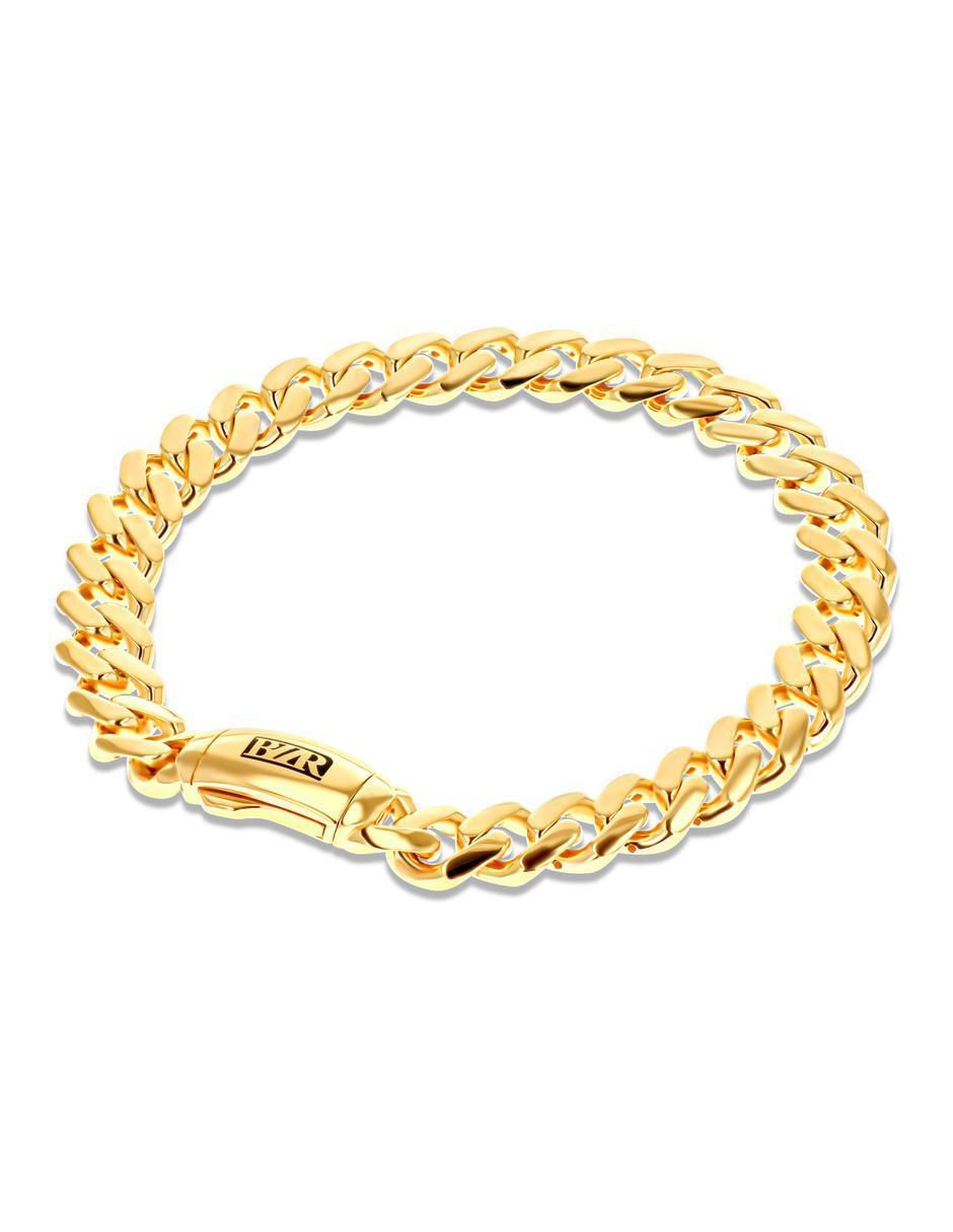 Pulsera de oro amarillo 14 K acabado brillante 2