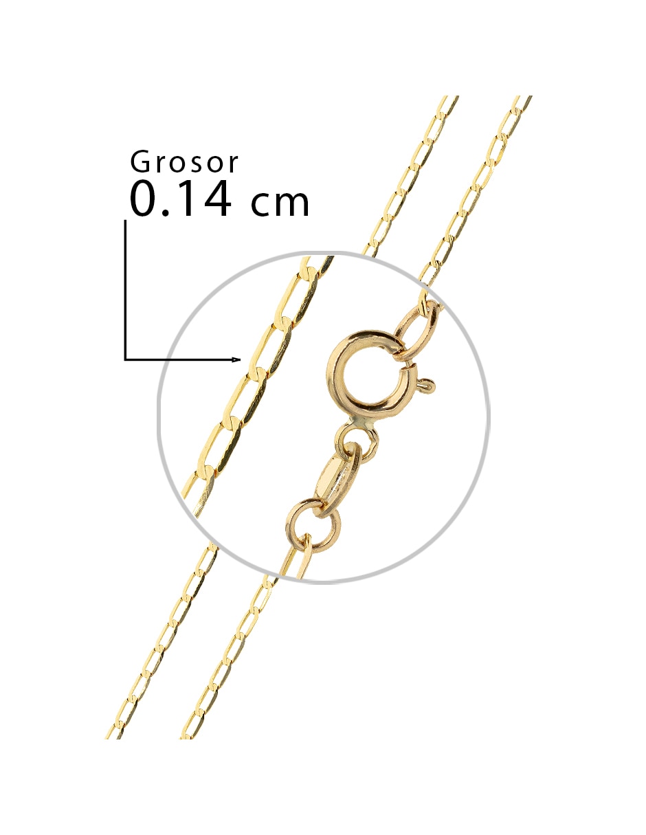 Pulsera Fonelli de Oro 10 K con acabado pulido