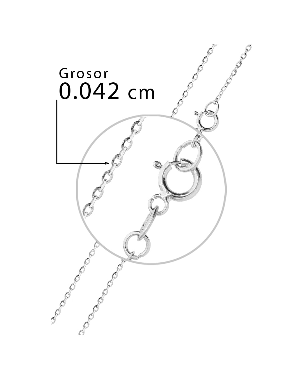Pulsera de Oro 14 K con acabado 6