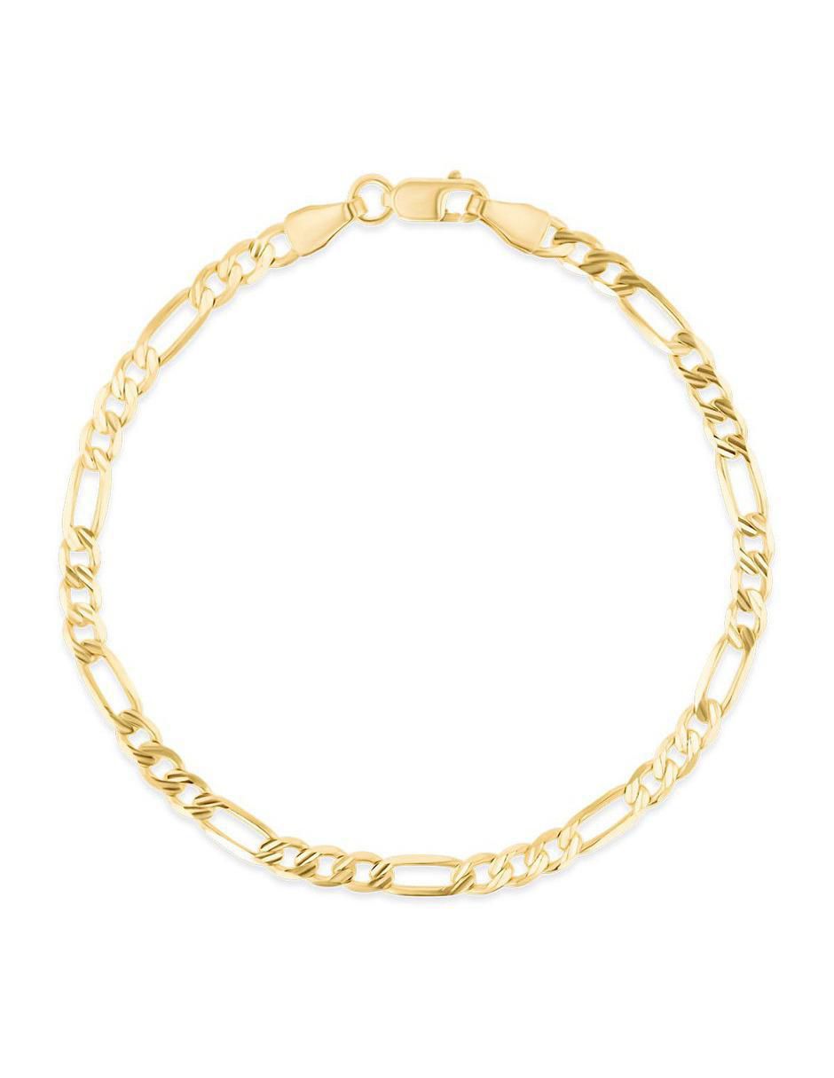 Pulsera de oro amarillo 14 K con acabado brillante Pulsera de oro amarillo 14 K con acabado brillante
