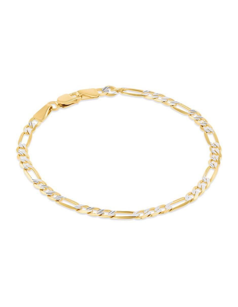 Pulsera Joyerias Bizzarro de oro amarillo 14 K con acabado brillante