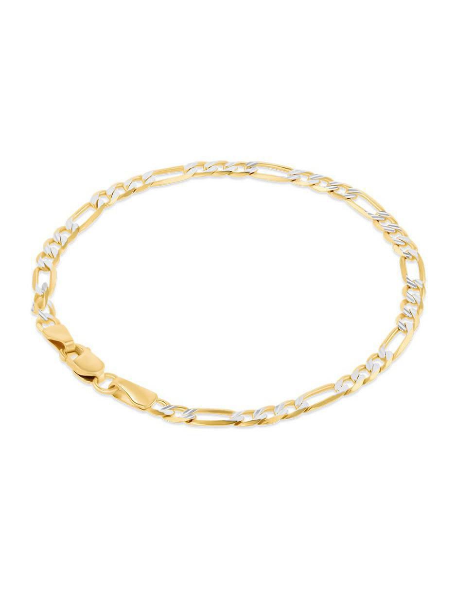 Pulsera Joyerias Bizzarro de oro amarillo 14 K con acabado brillante