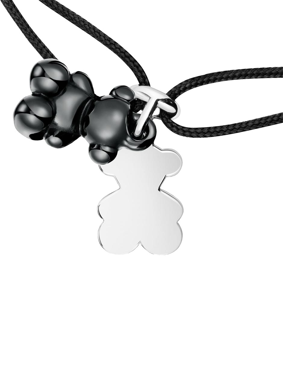 Pulsera de plata con cerámica P 925 Bold Bear acabado brillante 4
