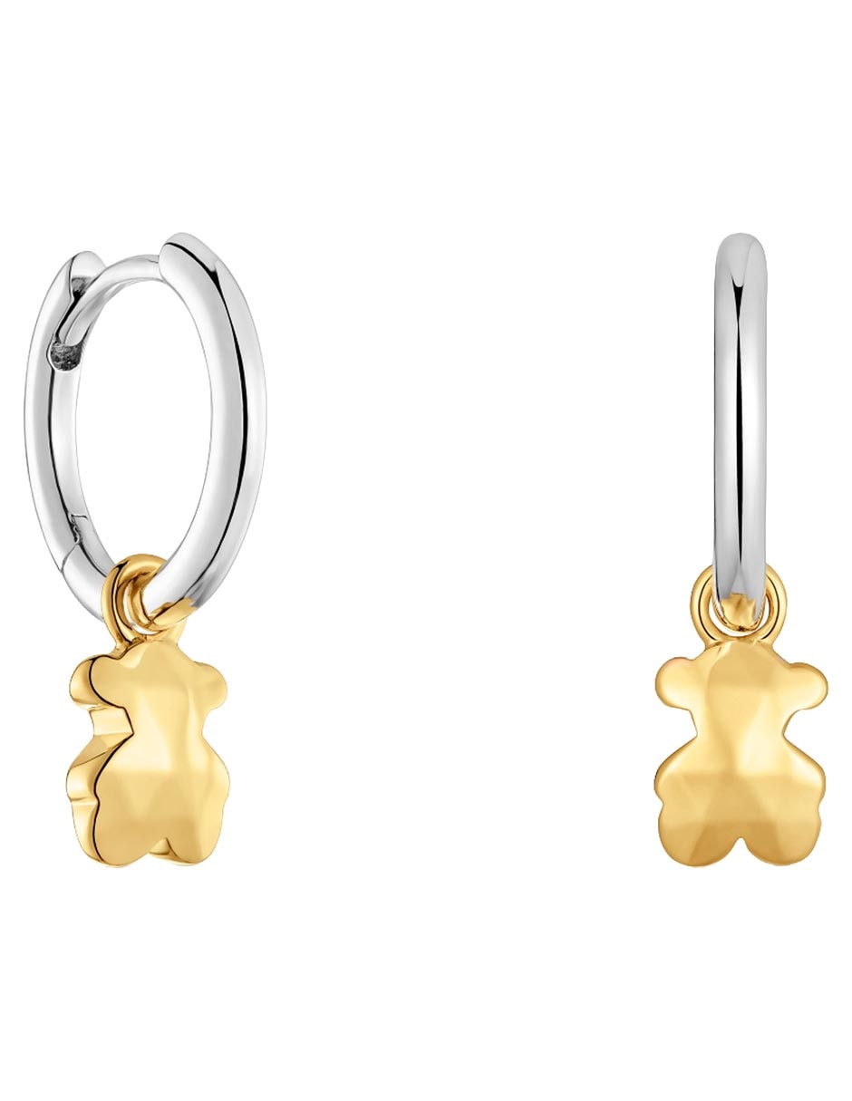Aretes de aro Icon Metal de plata Aretes de aro Icon Metal de plata