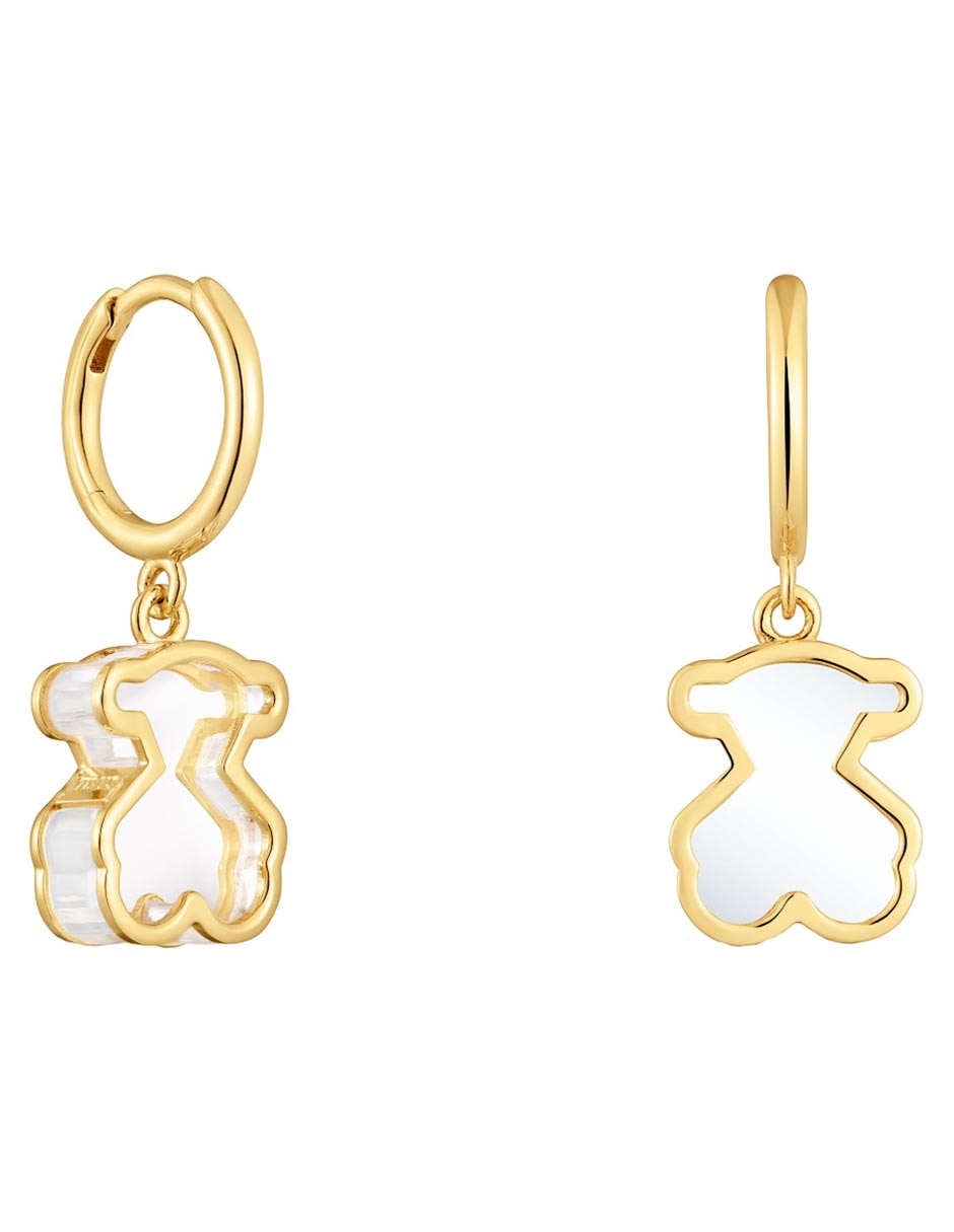Aretes de aro Galaxy de plata P 925