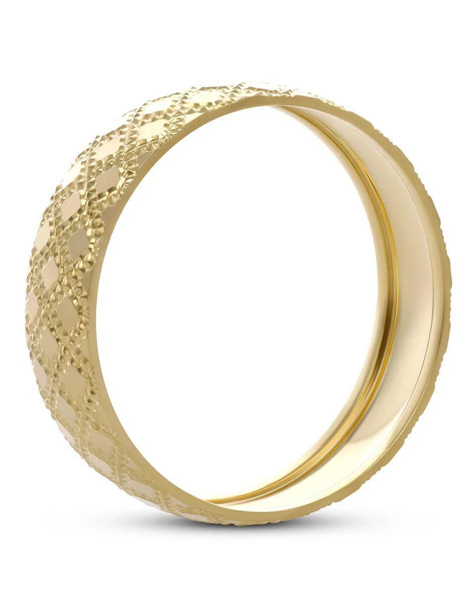 Argolla de oro amarillo 14 k