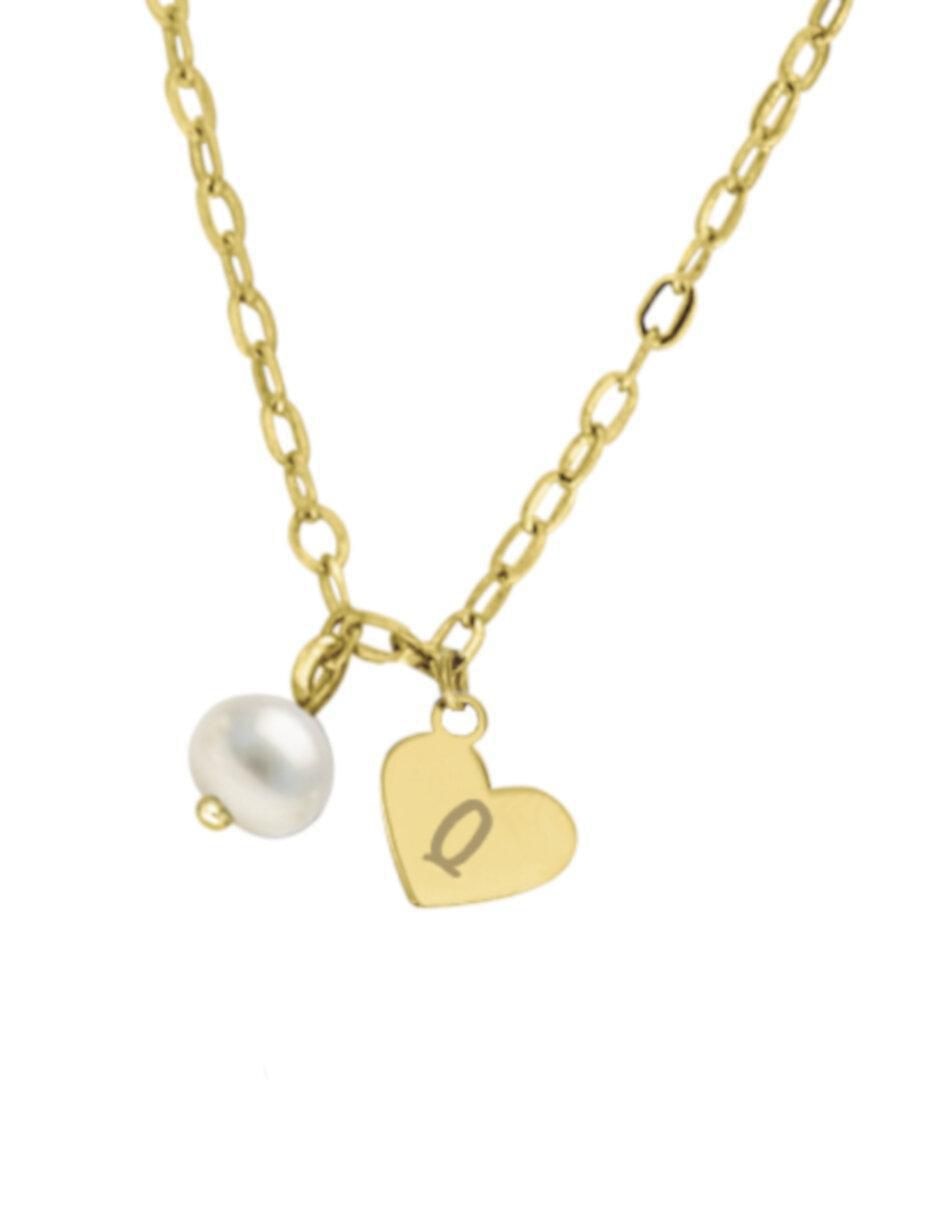 Gargantilla corazón Ilse de oro 14 K Gargantilla corazón Ilse de oro 14 K