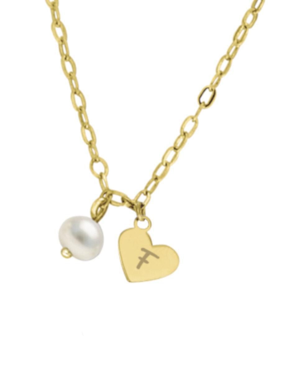 Gargantilla corazón Ilse de oro 14 K Gargantilla corazón Ilse de oro 14 K