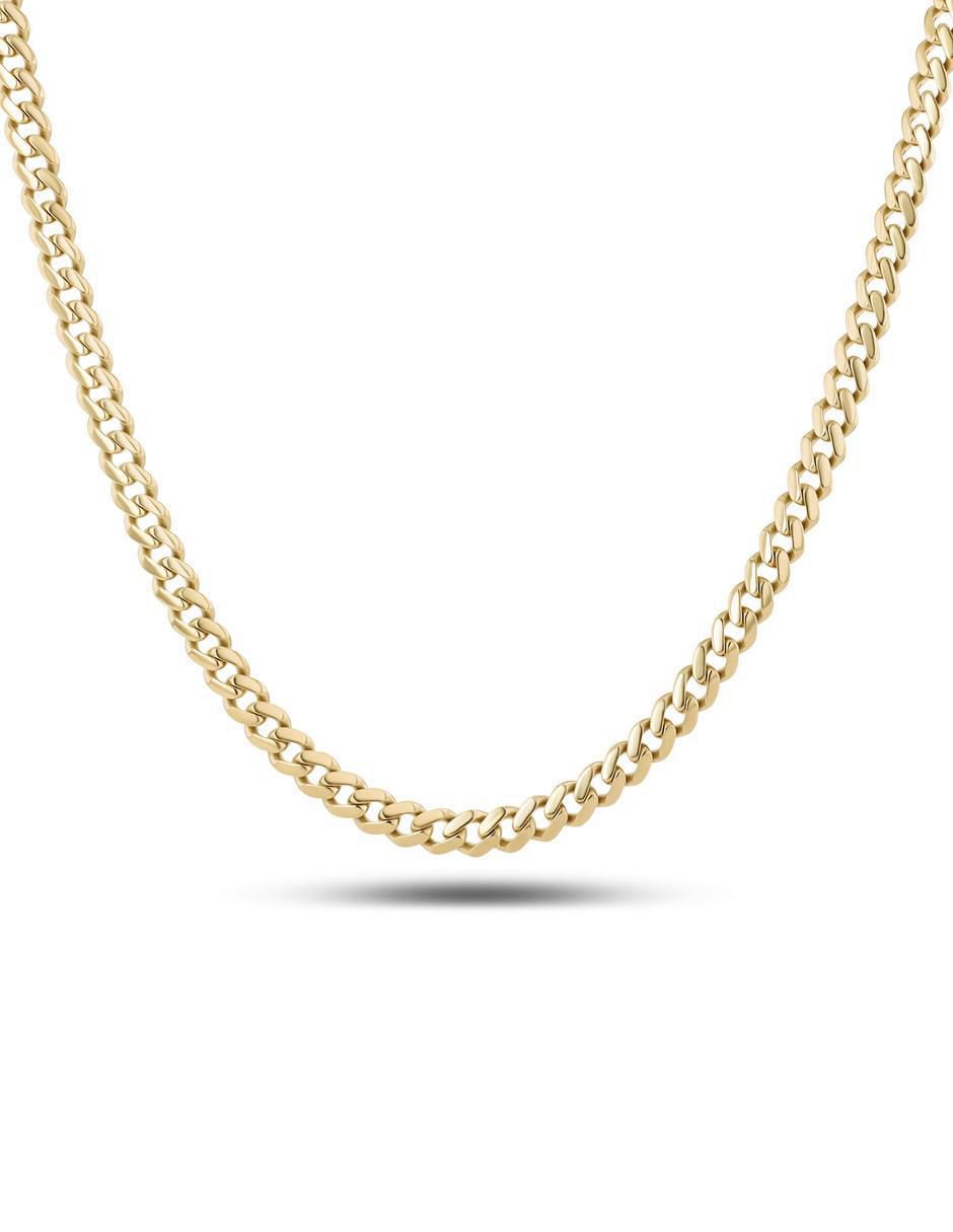 Cadena de eslabones Joyerias Bizzarro de oro amarillo 14 K