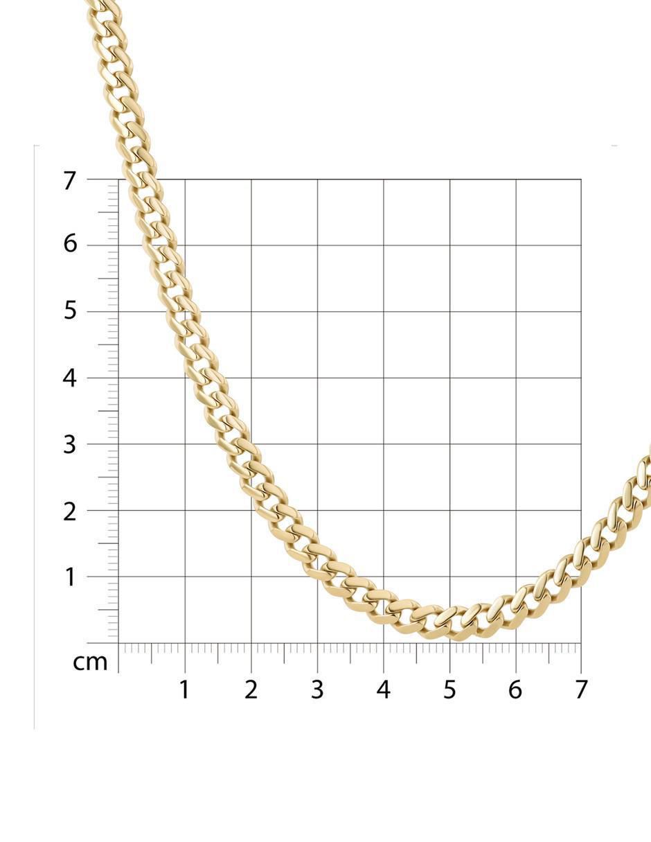 Cadena de eslabones Joyerias Bizzarro de oro amarillo 14 K