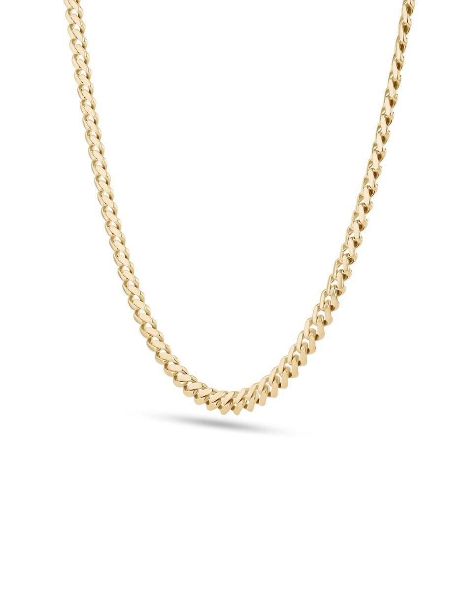 Cadena de eslabones Joyerias Bizzarro de oro amarillo 14 K