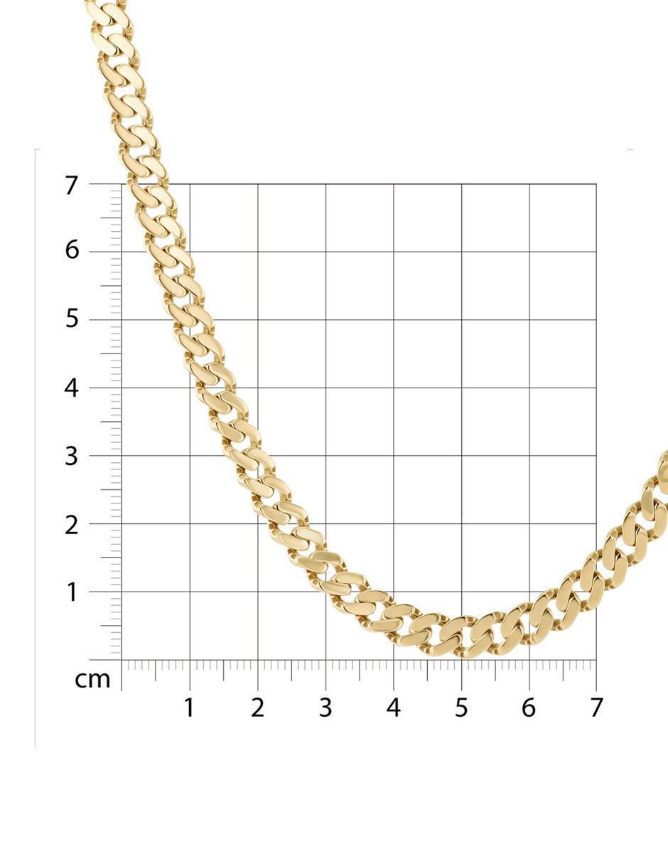 Cadena eslabones de oro amarillo 14 K 5