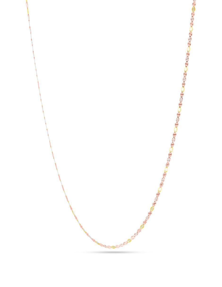 Cadena Joyerias Bizzarro de oro florentino 14 K