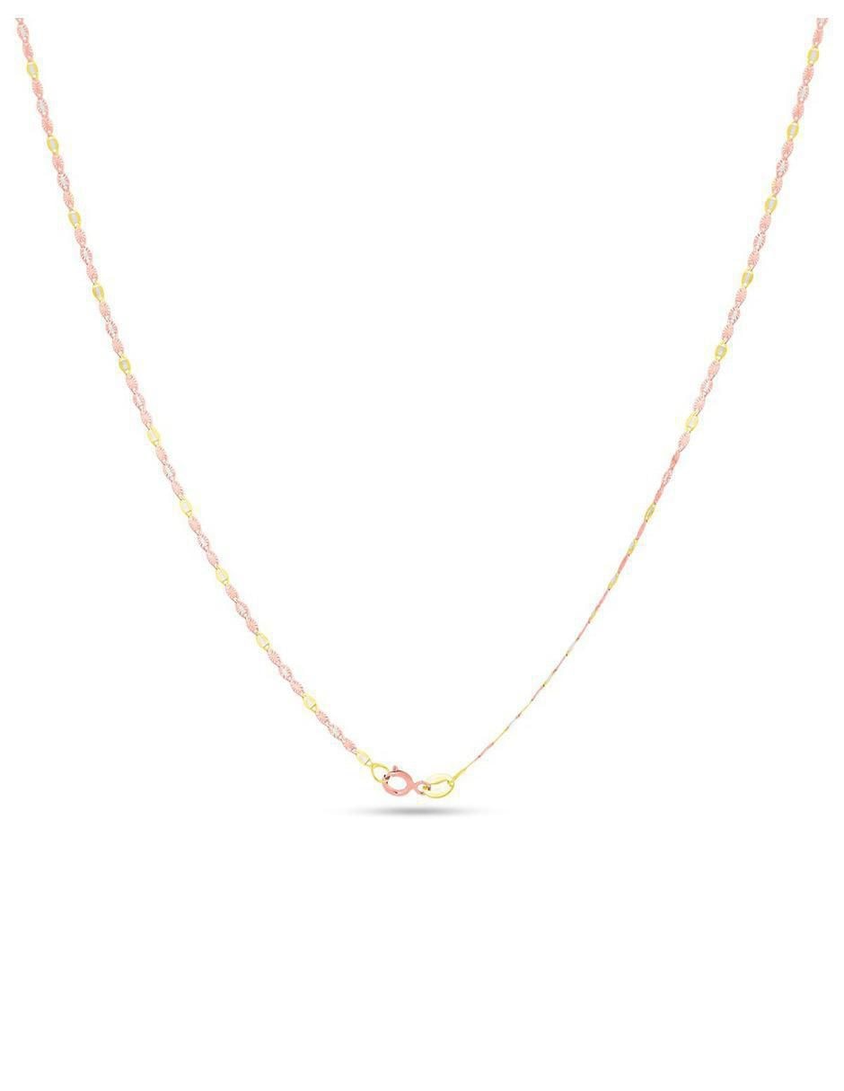 Cadena Joyerias Bizzarro de oro florentino 14 K