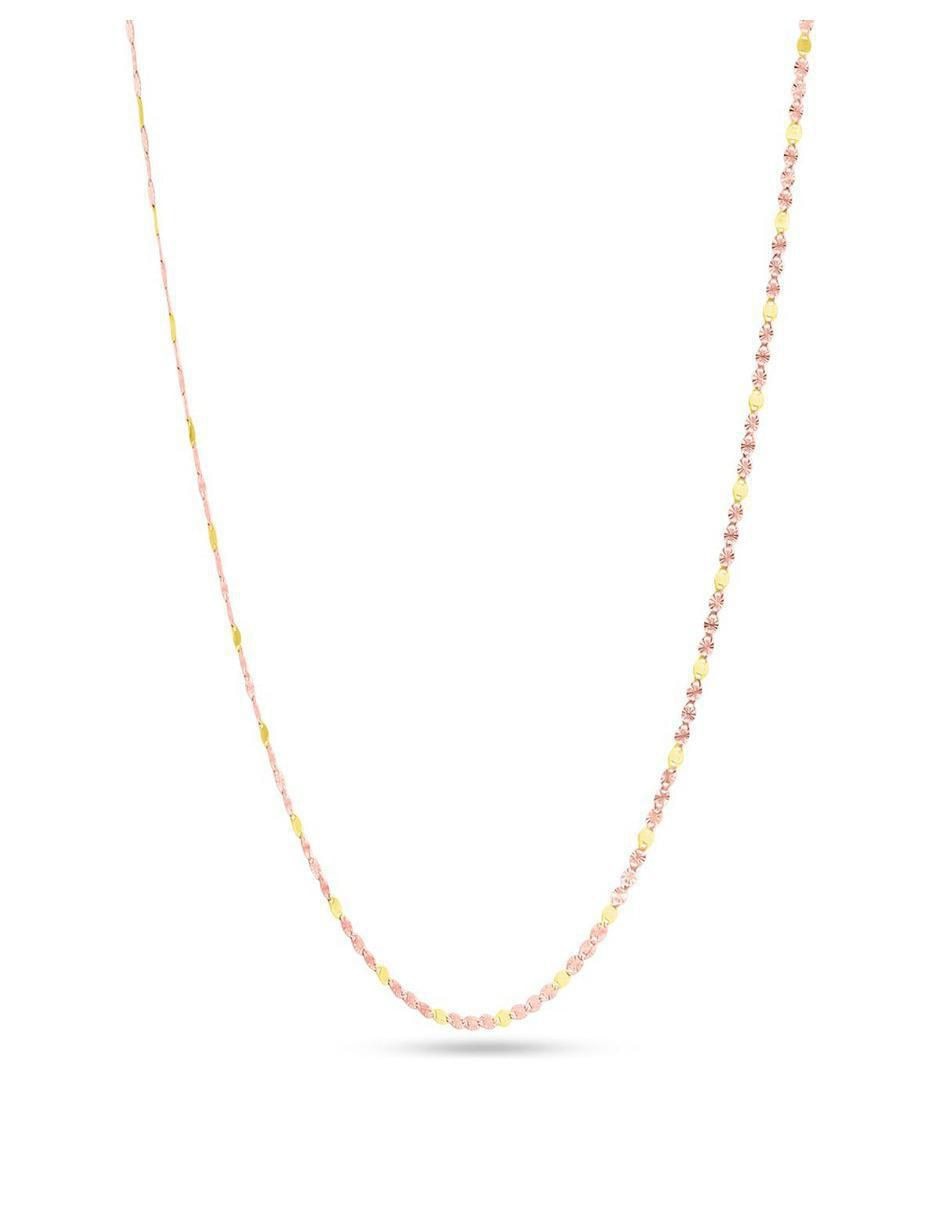 Cadena Joyerias Bizzarro de oro florentino 14 K