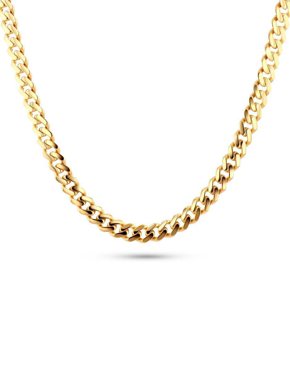 Cadena de eslabones de oro amarillo 14 K 1