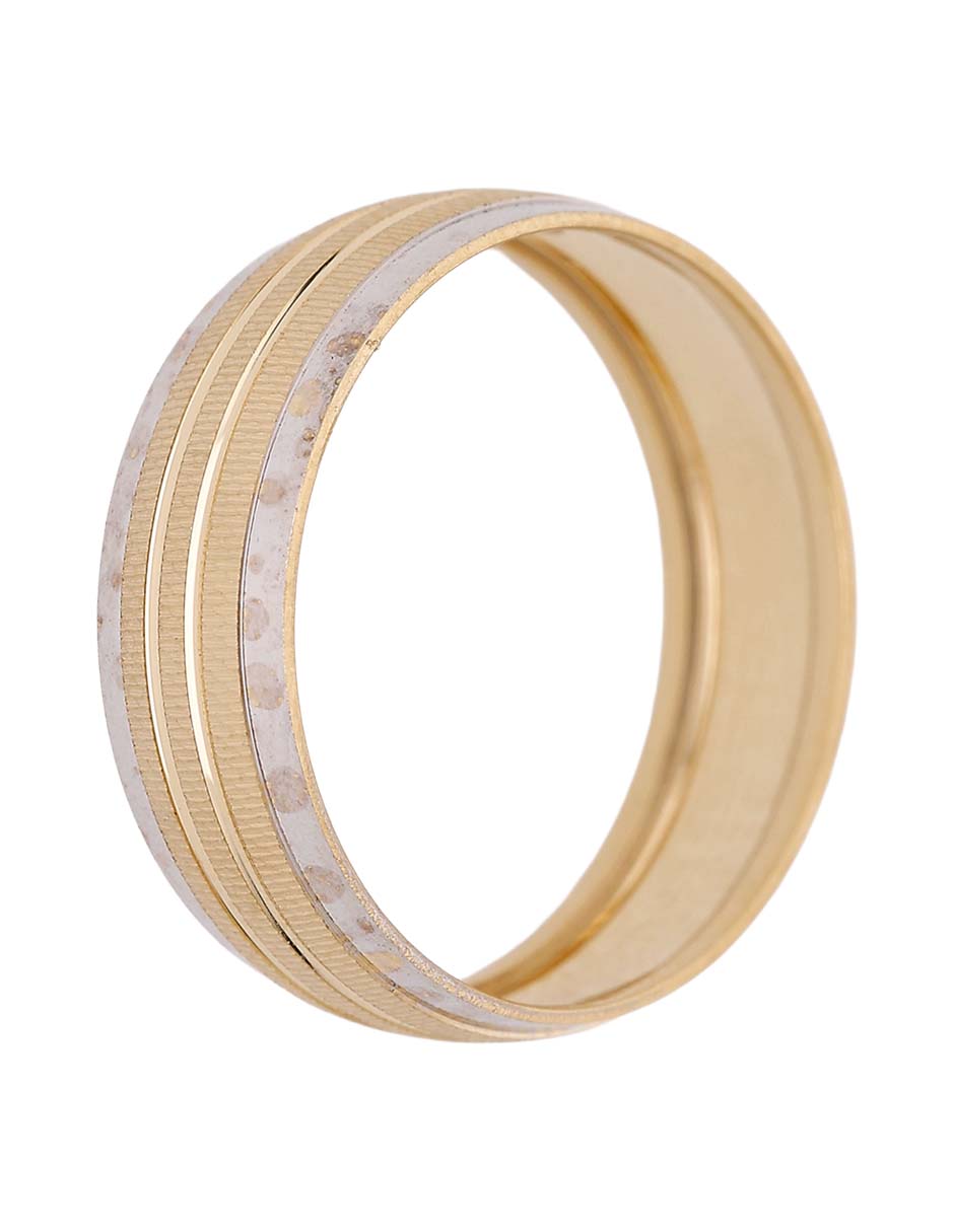 Anillo de compromiso de oro 14 k 3
