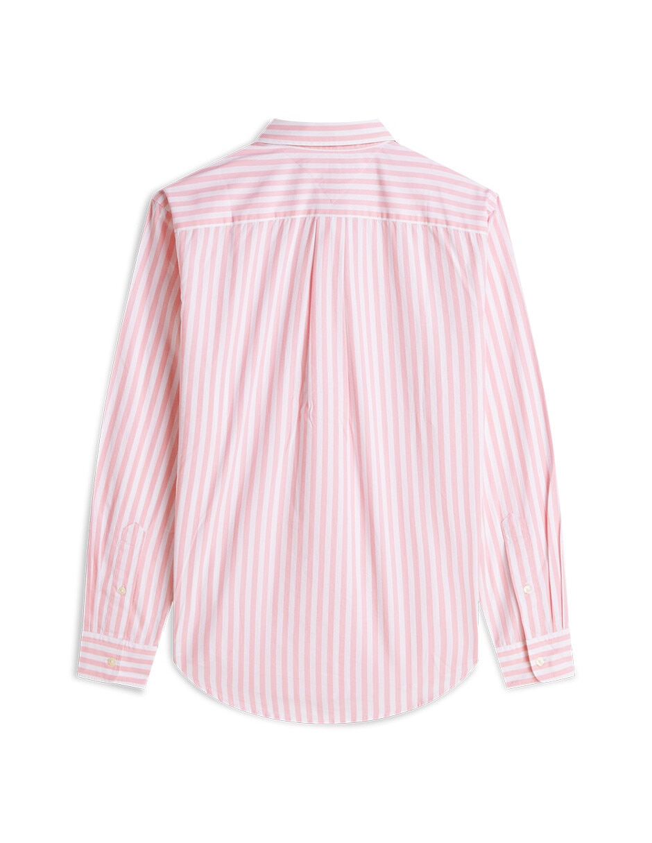 Camisa casual Tommy Hilfiger de algodón manga larga para hombre