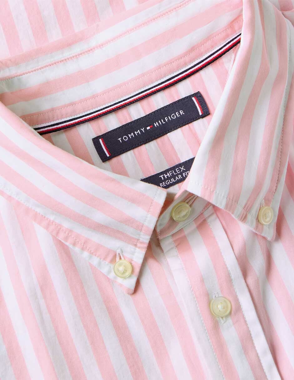 Camisa casual Tommy Hilfiger de algodón manga larga para hombre