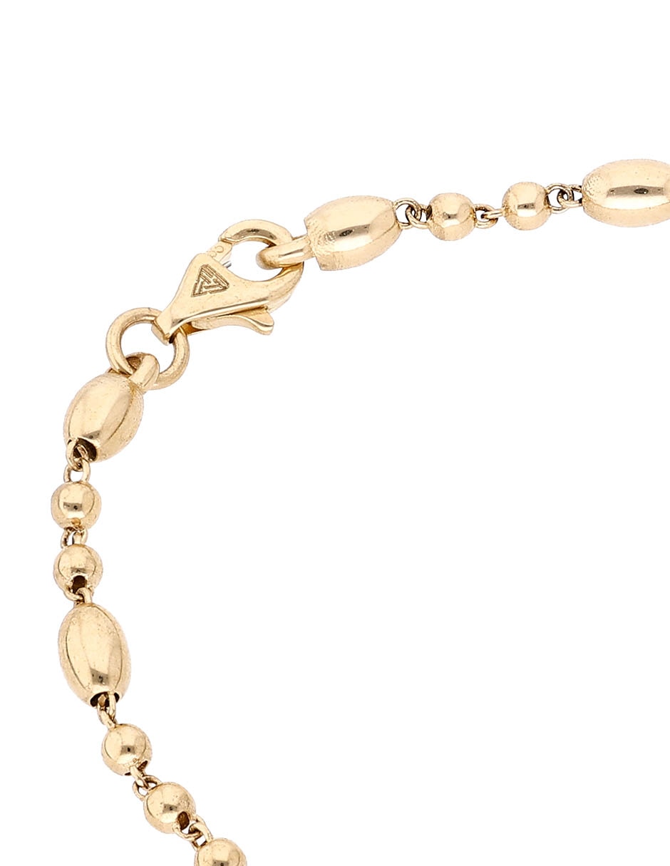 Pulsera Fonelli de oro 14 k acabado brillante