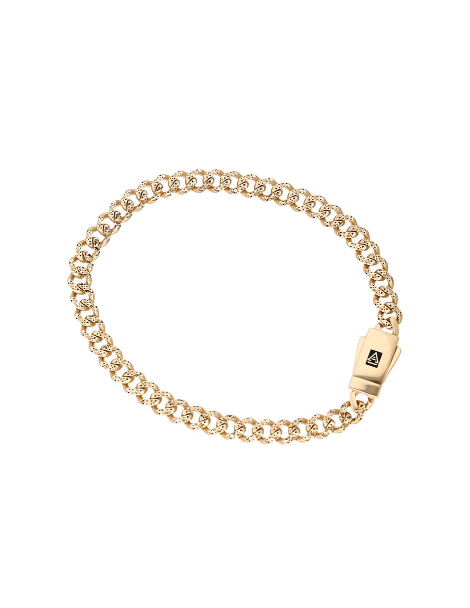 Pulsera Fonelli de oro 14 k acabado brillante