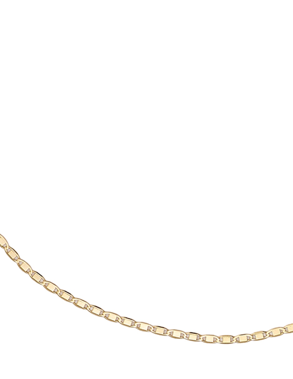 Pulsera fonelli de oro amarillo 14 k con acabado brillante