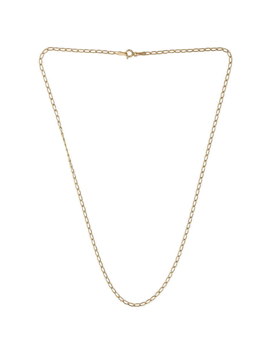 Cadena fonelli de oro amarillo 14 k