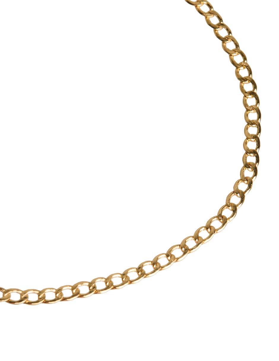 Pulsera de oro con 10 k con acabado pulido 2