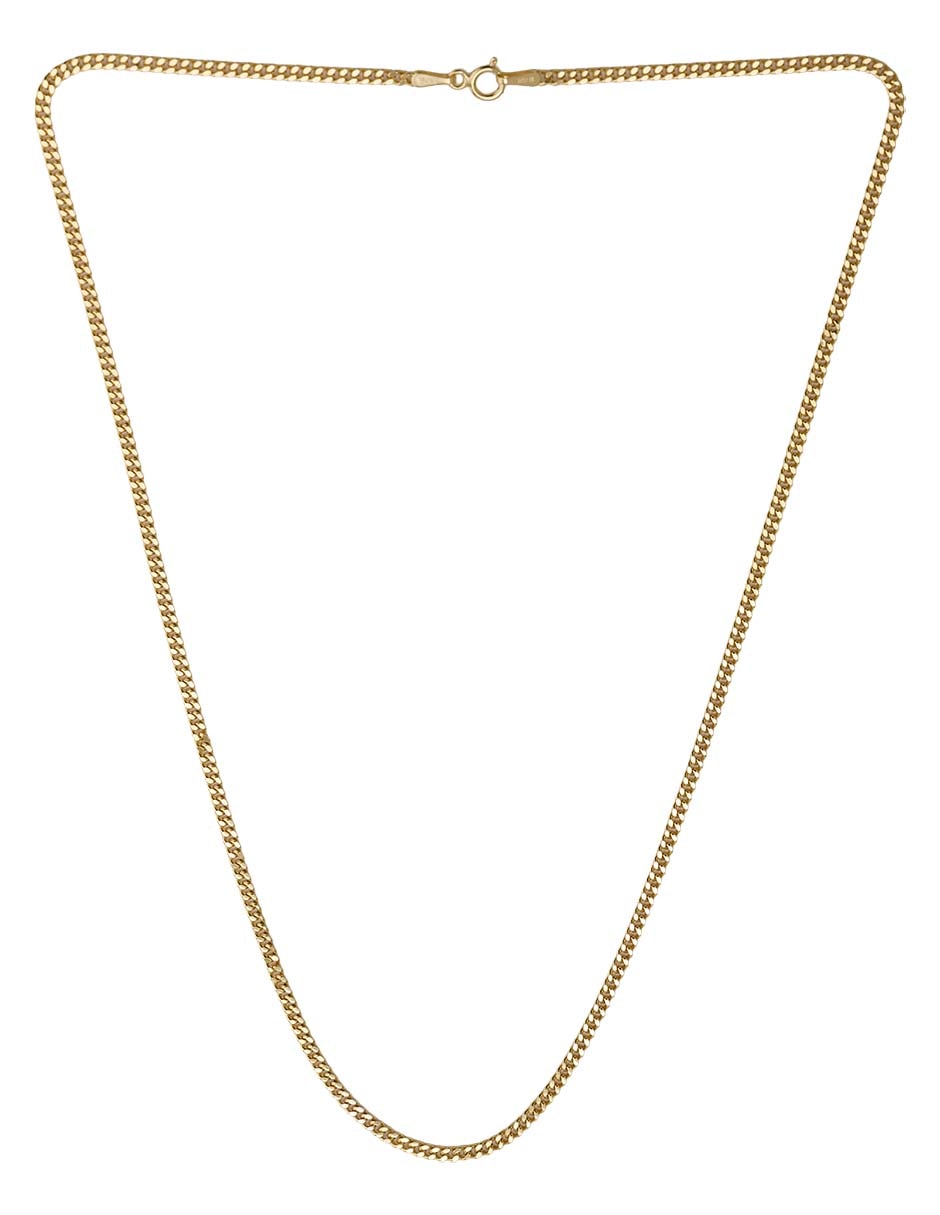 Cadena entrelazada fonelli de oro amarillo 14 k