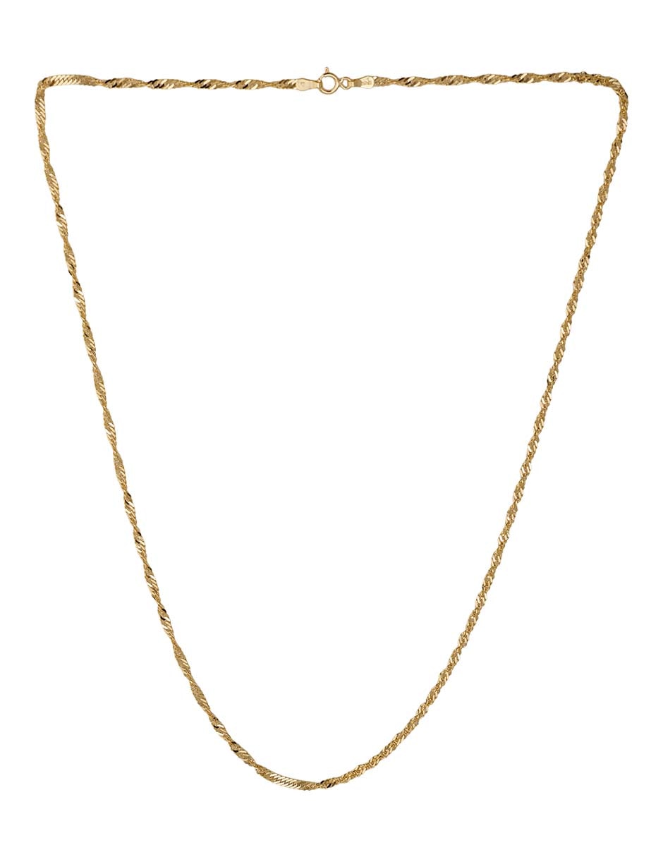 Collar de oro amarillo 14 k 2