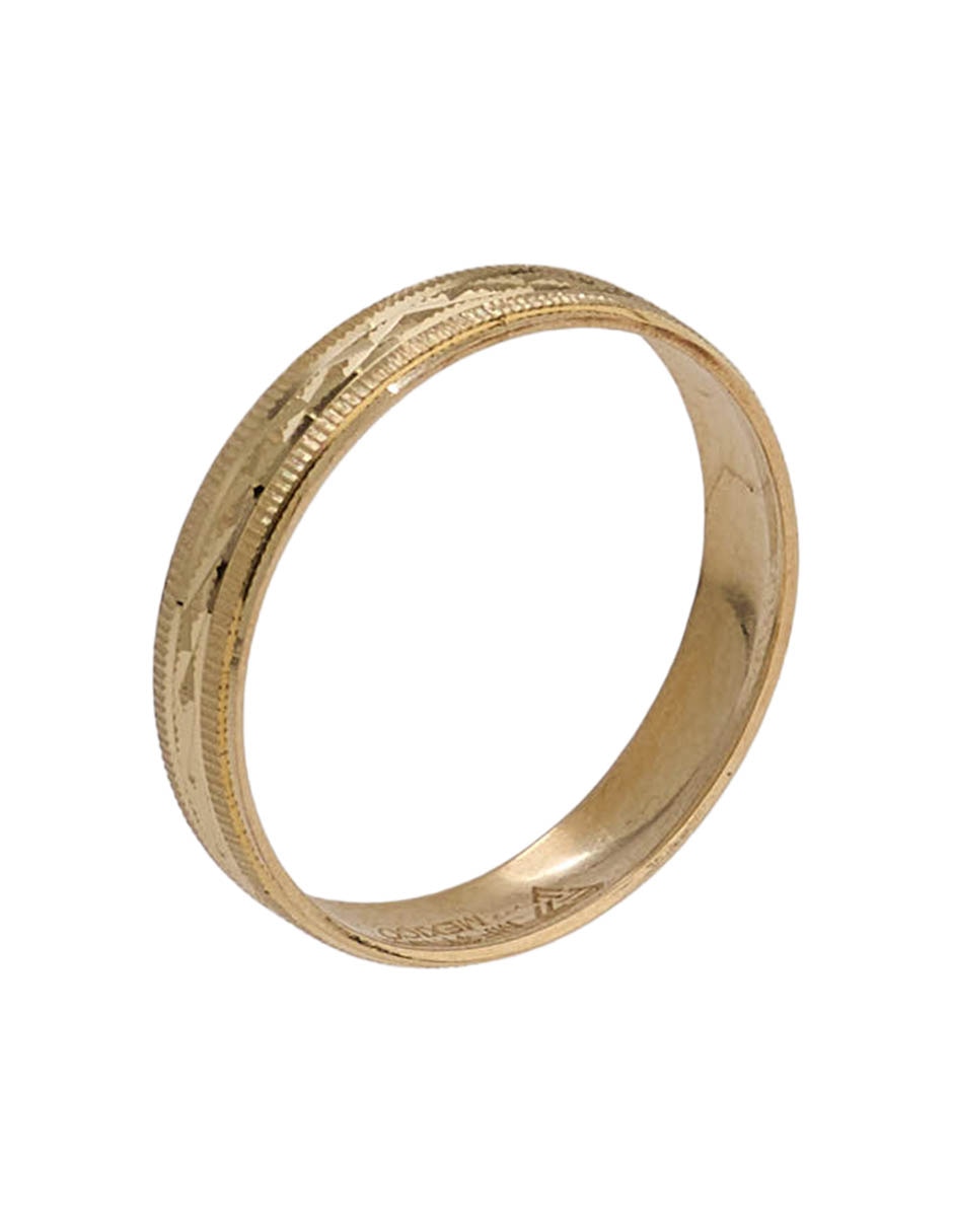 Argolla de oro 14 k 4