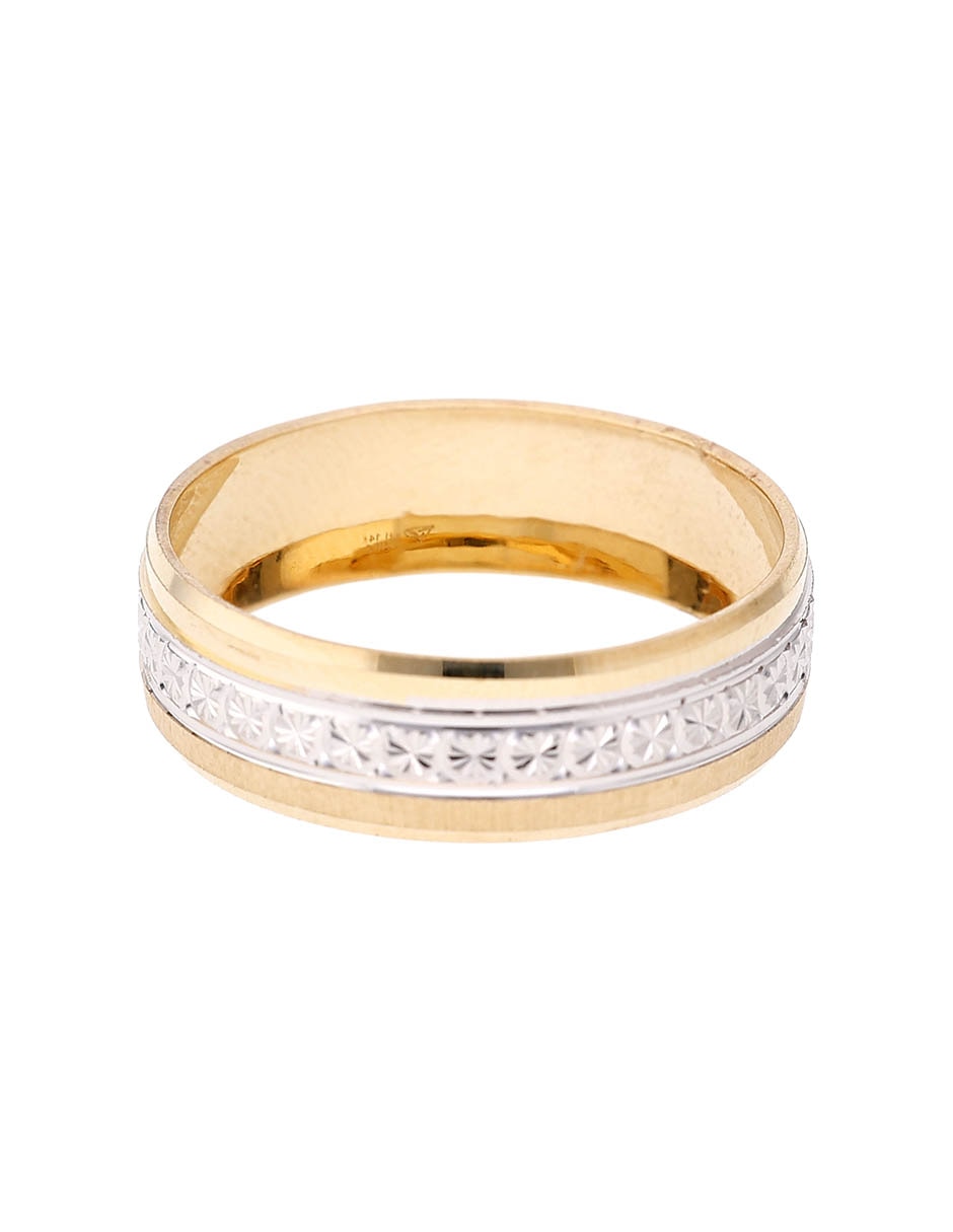 Anillo de compromiso de oro 14 k Fonelli