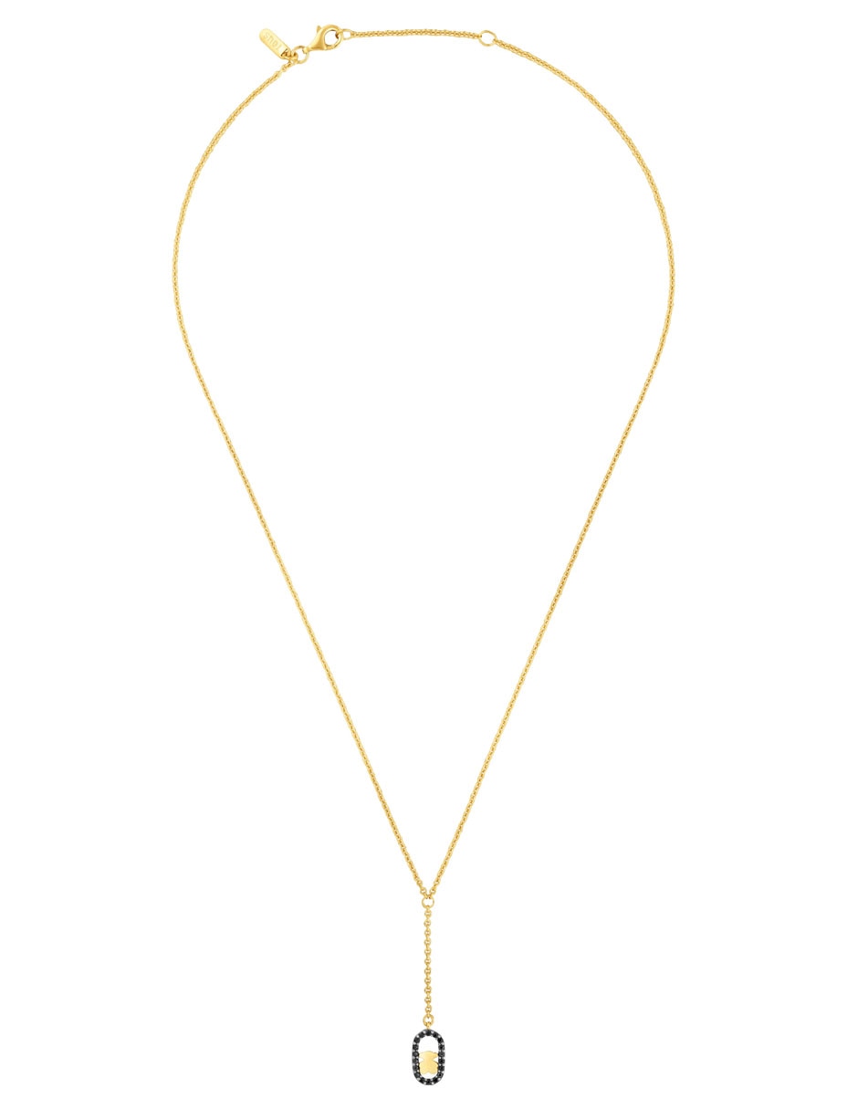Collar Oso de oso Camille de plata con acabado baño de oro P 925 2