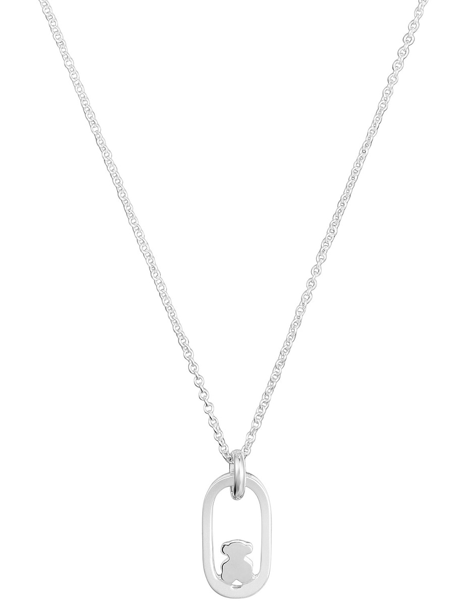 Collar Oso Camille de plata P 925