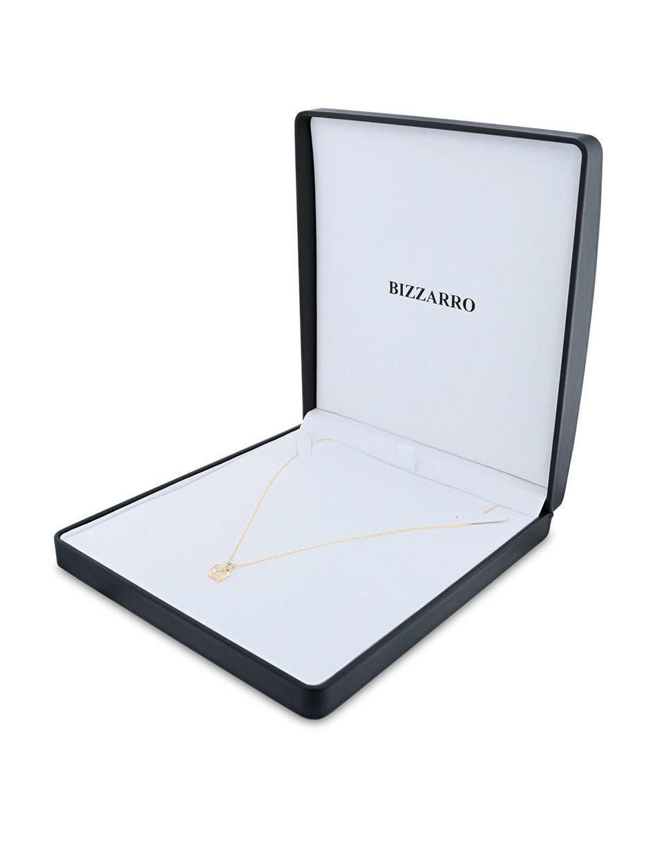 Gargantilla cuadrada de oro amarillo 14 K