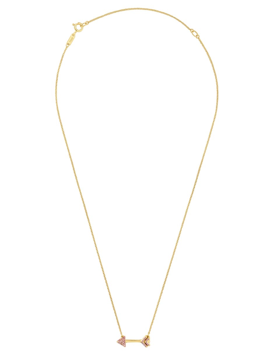 Collar con dije de flecha Flechazo de plata P 925 5