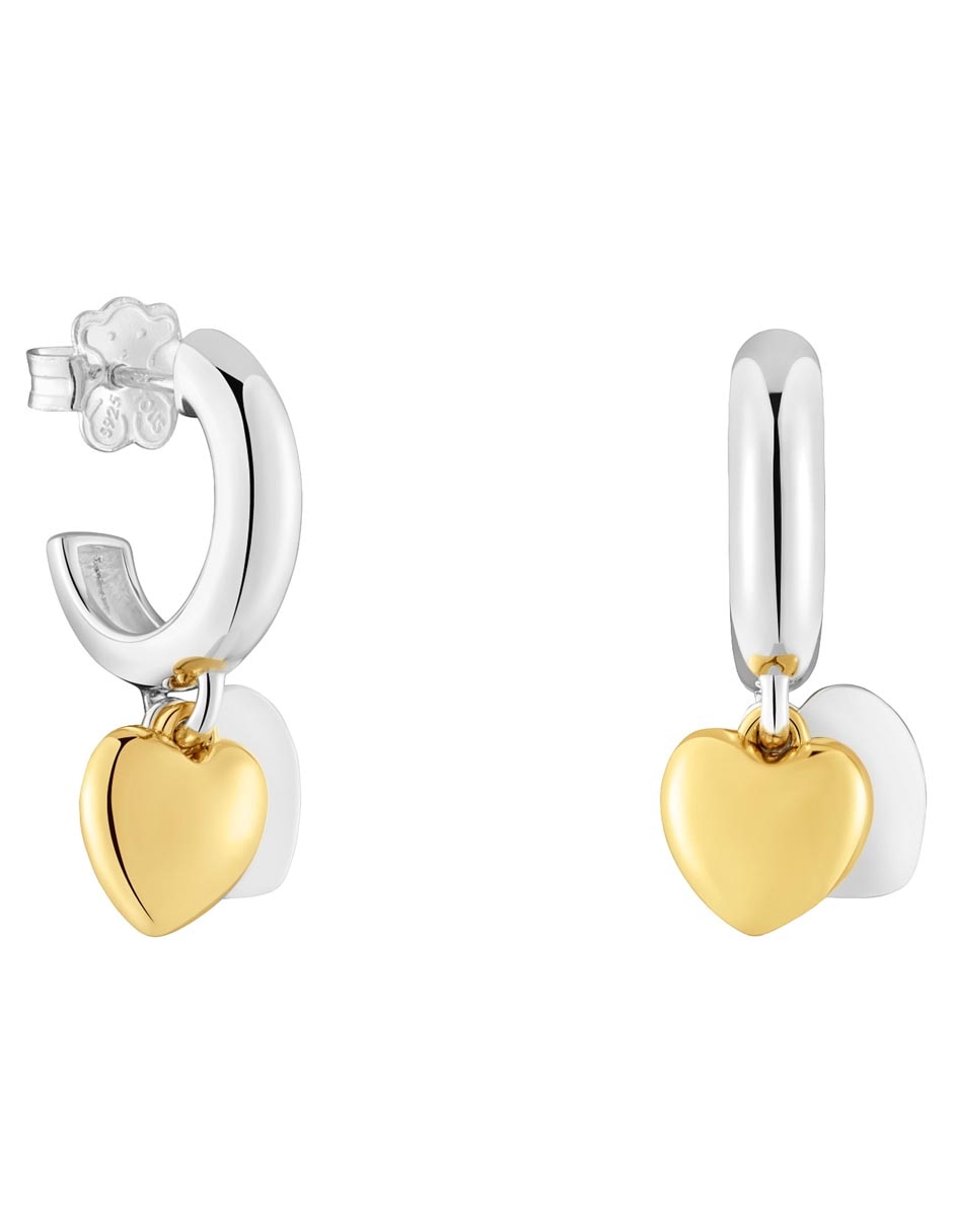 Aretes de aro Flechazo de plata P 925 2
