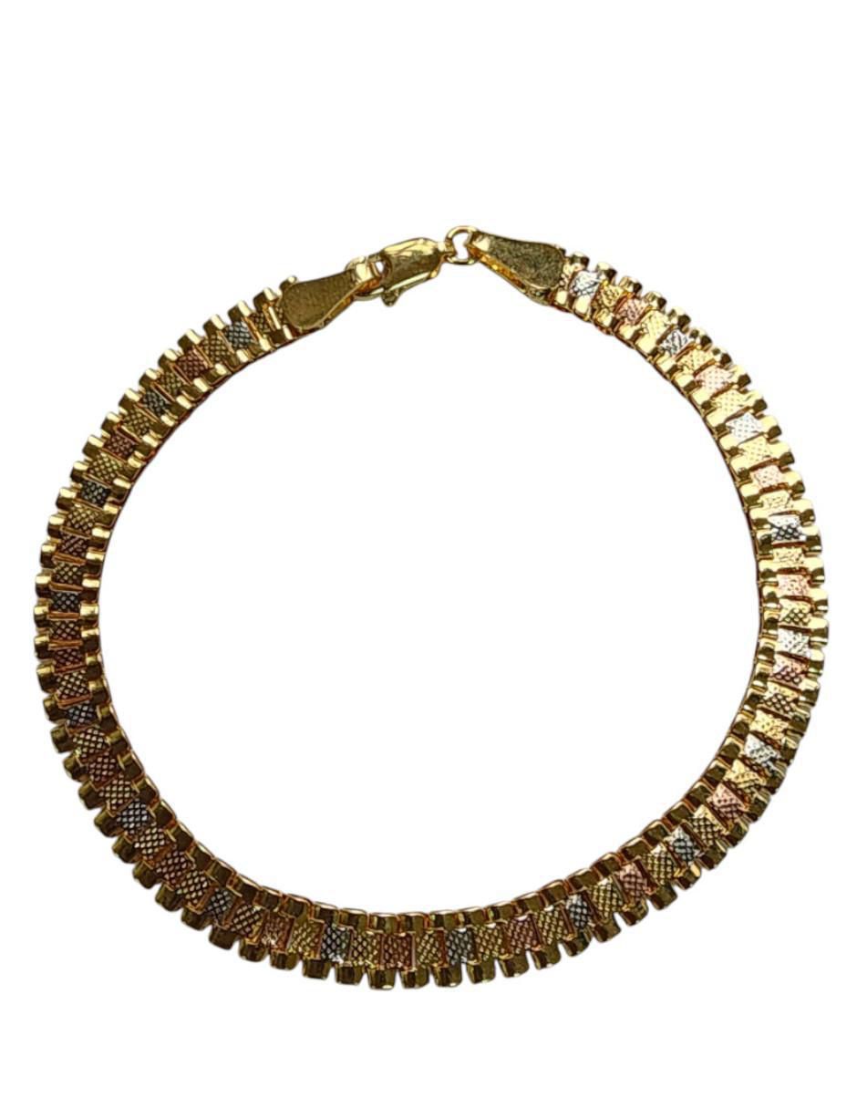 Brazalete 'de' oro laminado 'con' sin gema 14 k no aplica 'acabado'