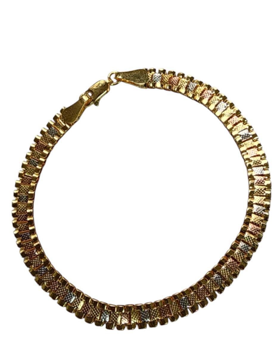 Brazalete limerence by claudia herrera "de" oro laminado "con" sin gema 14 k no aplica "acabado"