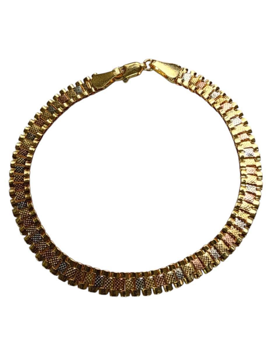 Brazalete limerence by claudia herrera "de" oro laminado "con" sin gema 14 k no aplica "acabado"