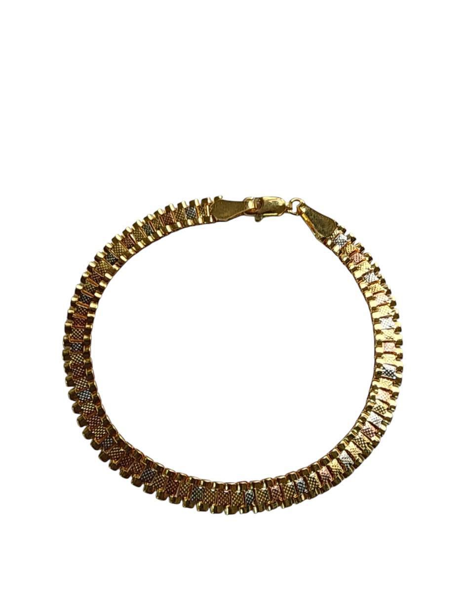 Brazalete limerence by claudia herrera "de" oro laminado "con" sin gema 14 k no aplica "acabado"