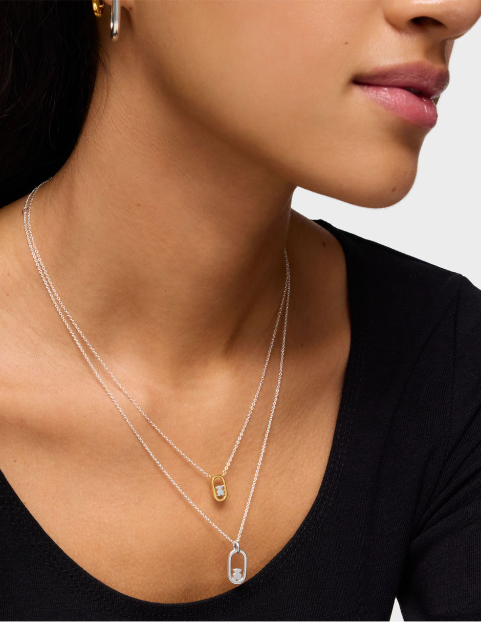 Collar de eslabones Camille de plata P 925 4