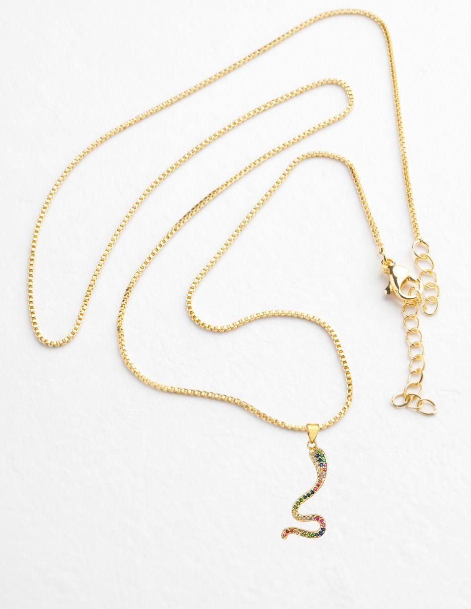 Collar con dije de serpiente Eter 5